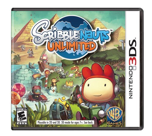 Nintendo 3ds/Scribblenauts Unlimited@Whv Games@E10+